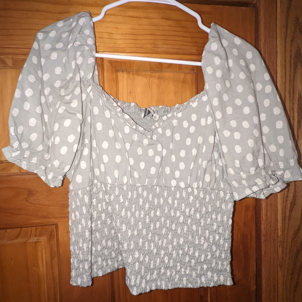 Cropped Abercrombie blouse